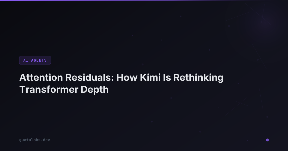Attention Residuals: How Kimi Is Rethinking Transformer Depth